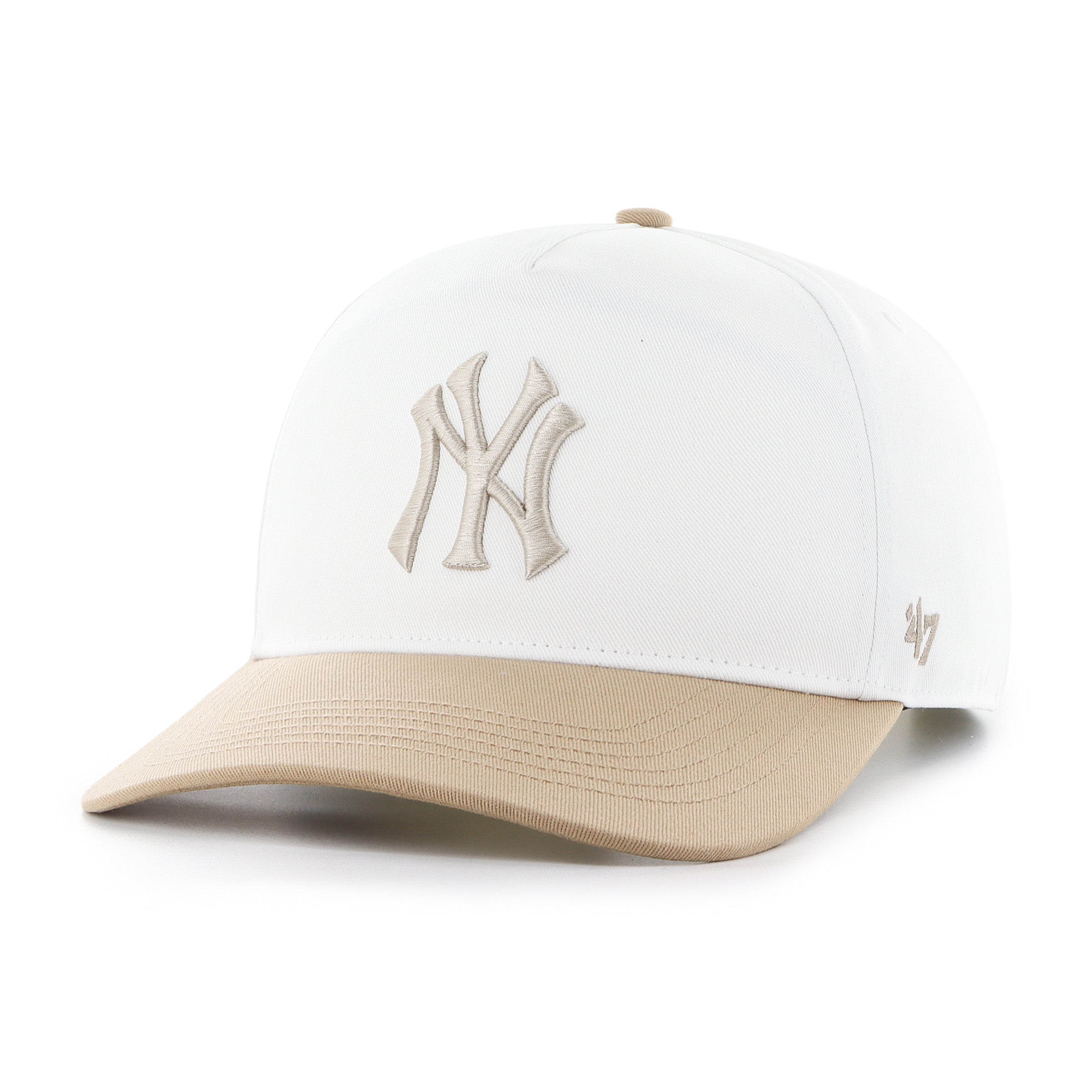 New York Yankees White Cartoon Icon '47 Hitch White Cap