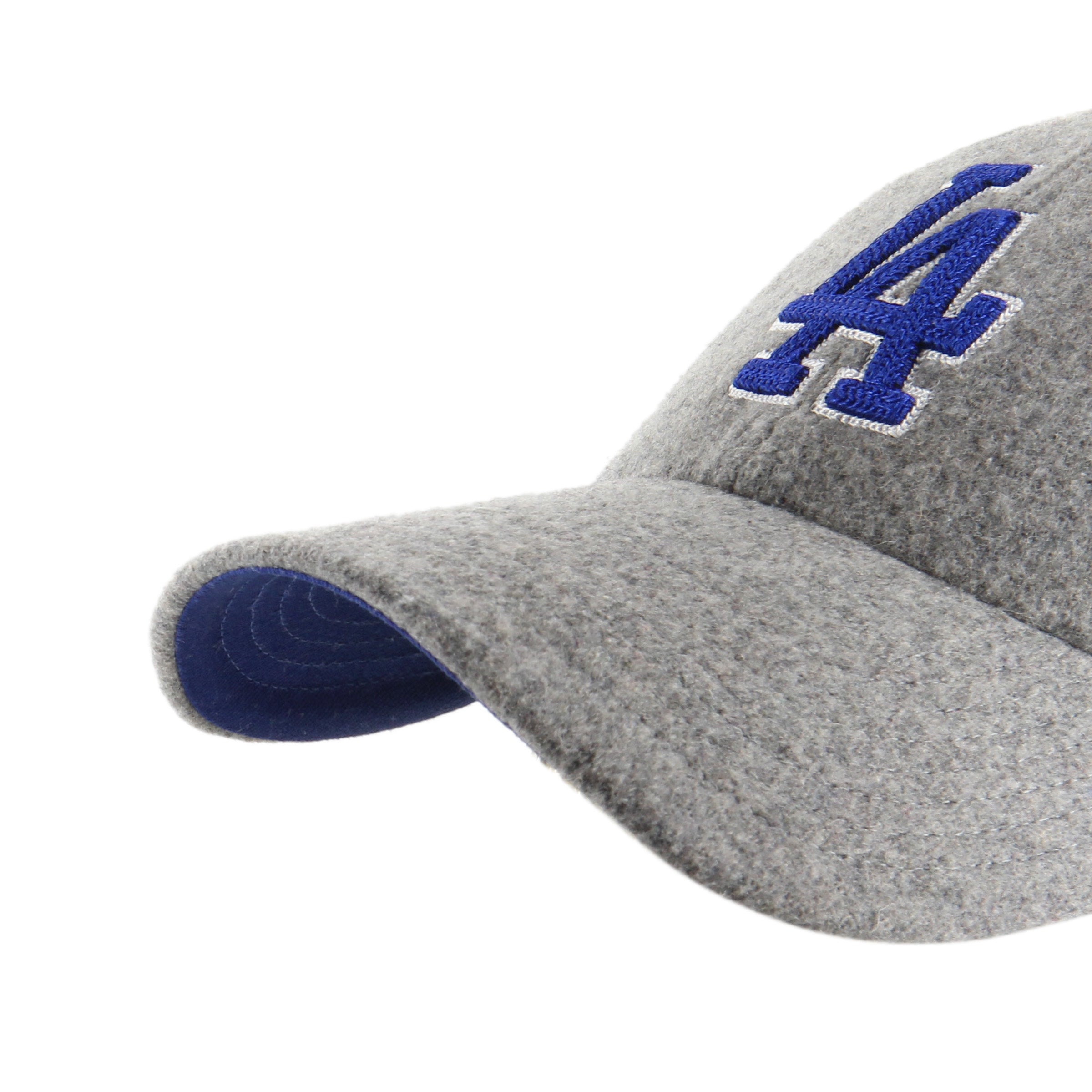 Los Angeles Dodgers Chain Stitch '47 CLEAN UP Grey Cap