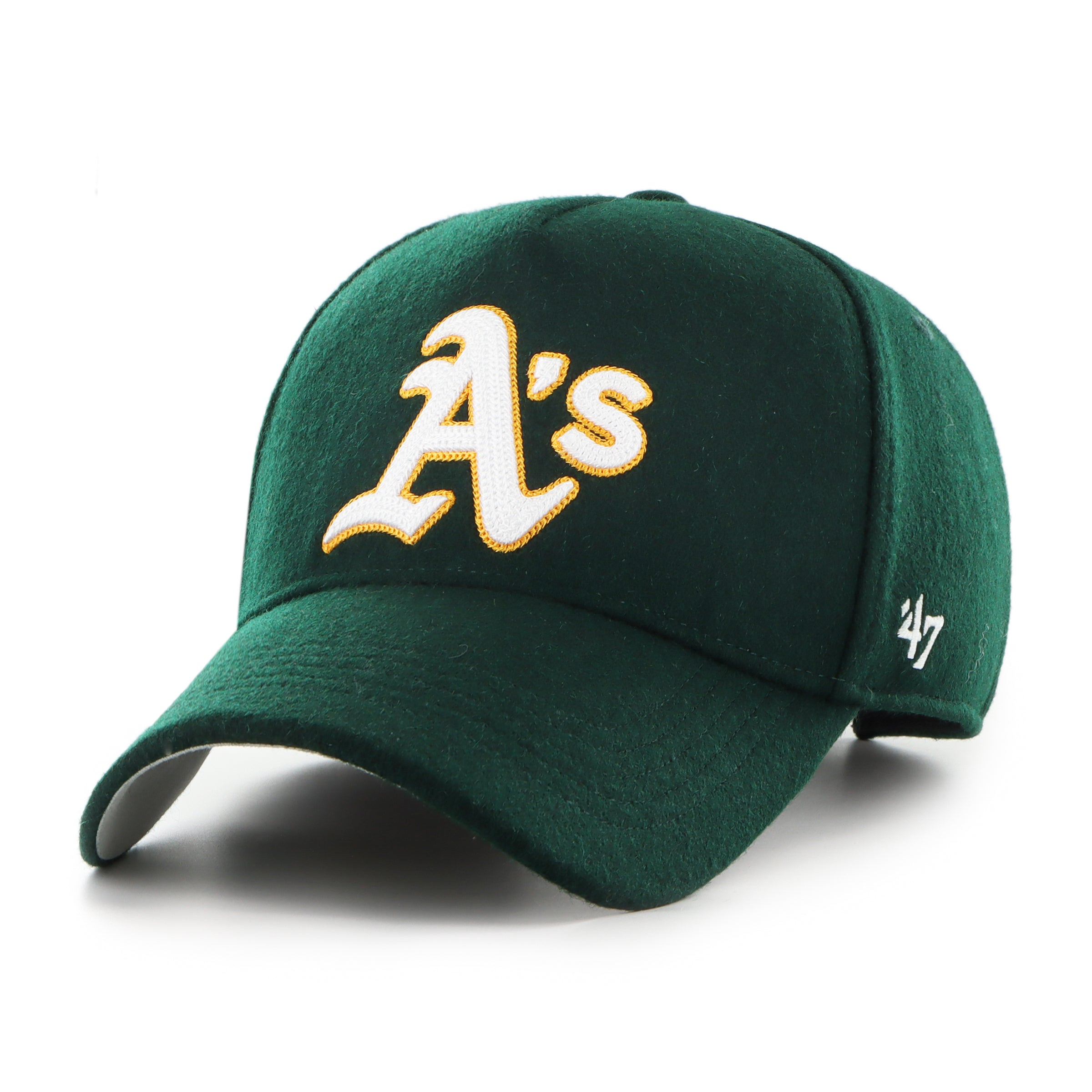 Oakland Athletics Chain Stitch ’47 OFFSIDE DT Dark Green Cap