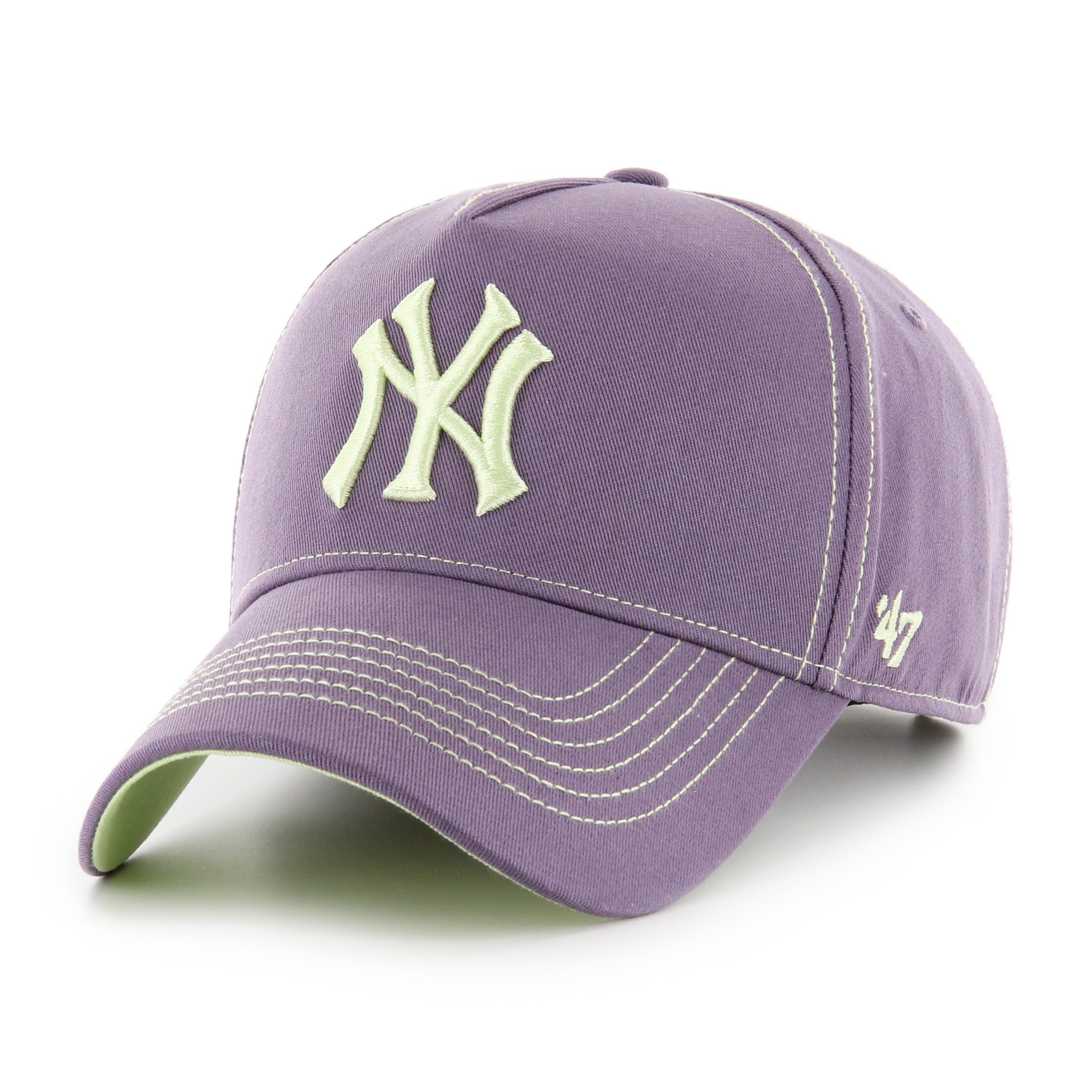 New York Yankees Contrast Stitch ’47 MVP DT Iris Cap