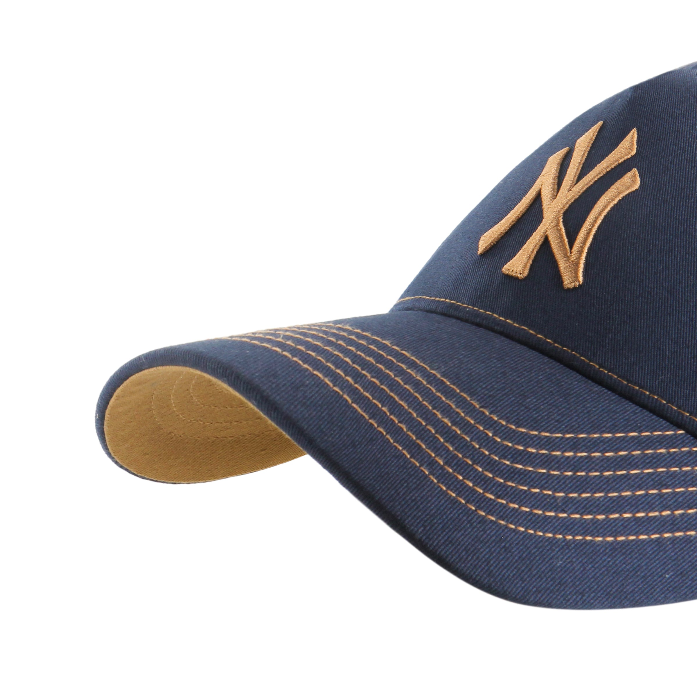 New York Yankees Contrast Stitch ’47 MVP DT Navy Cap