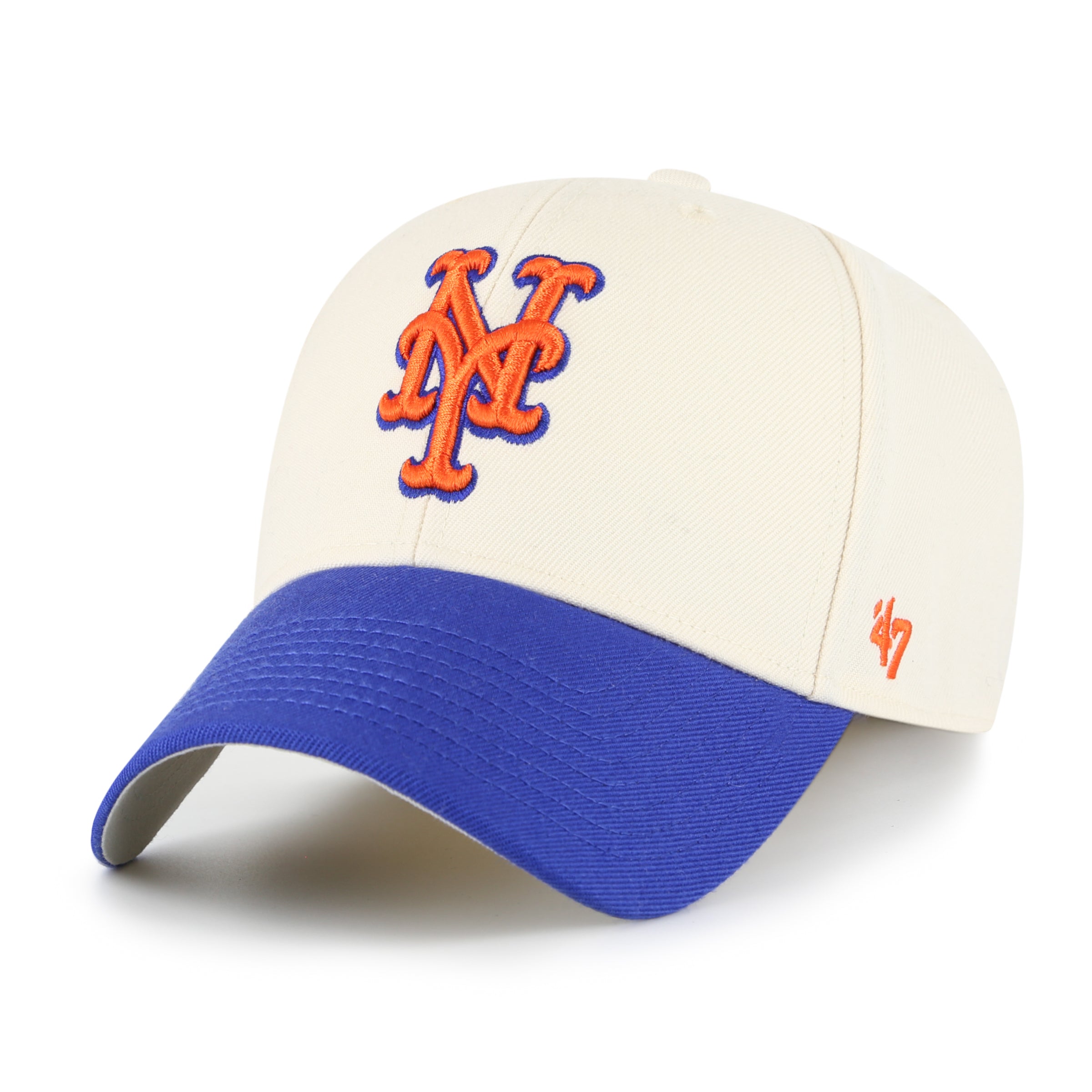 New York Mets Two Tone ‘47 MVP Beige Cap