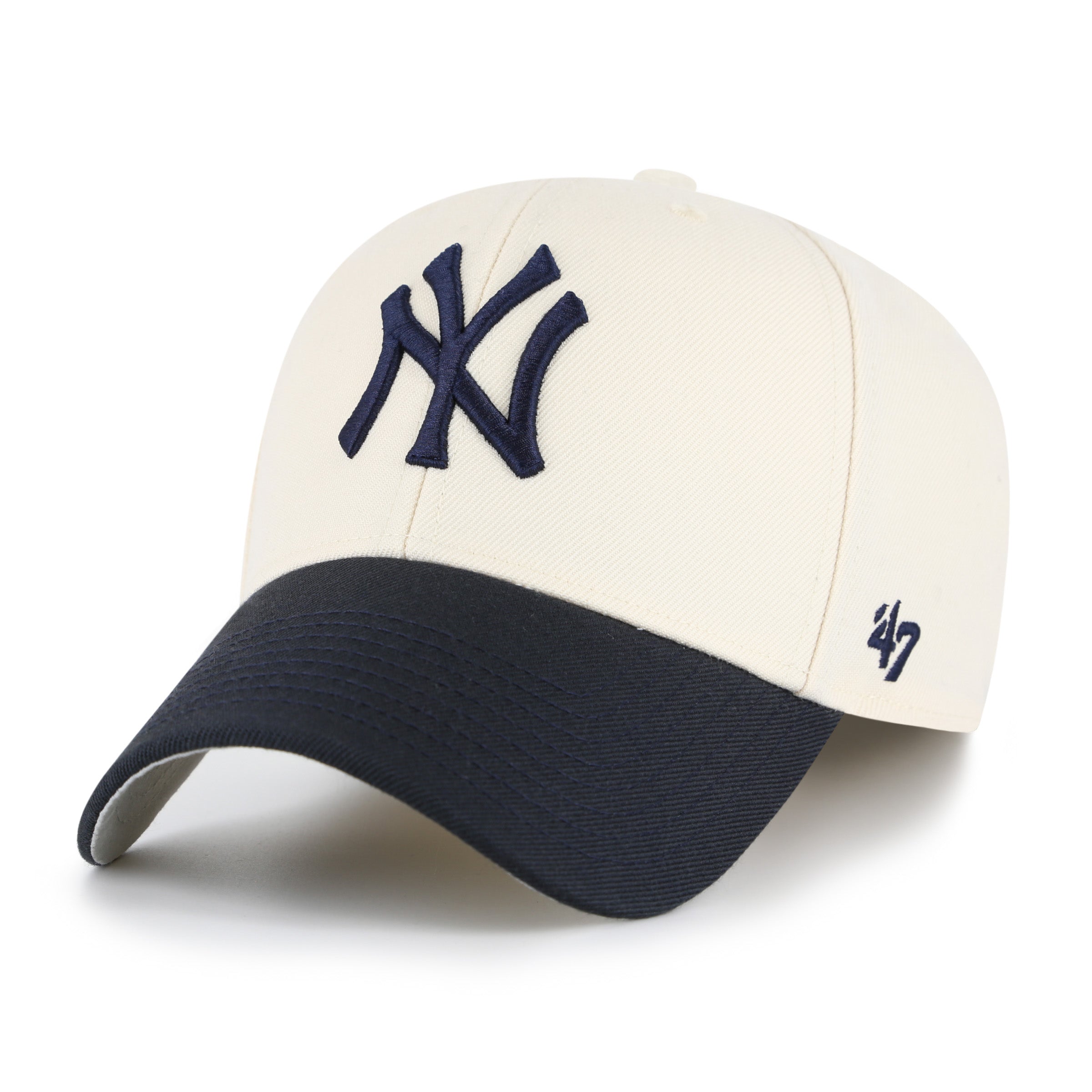 New York Yankees Two Tone ‘47 MVP Beige Cap