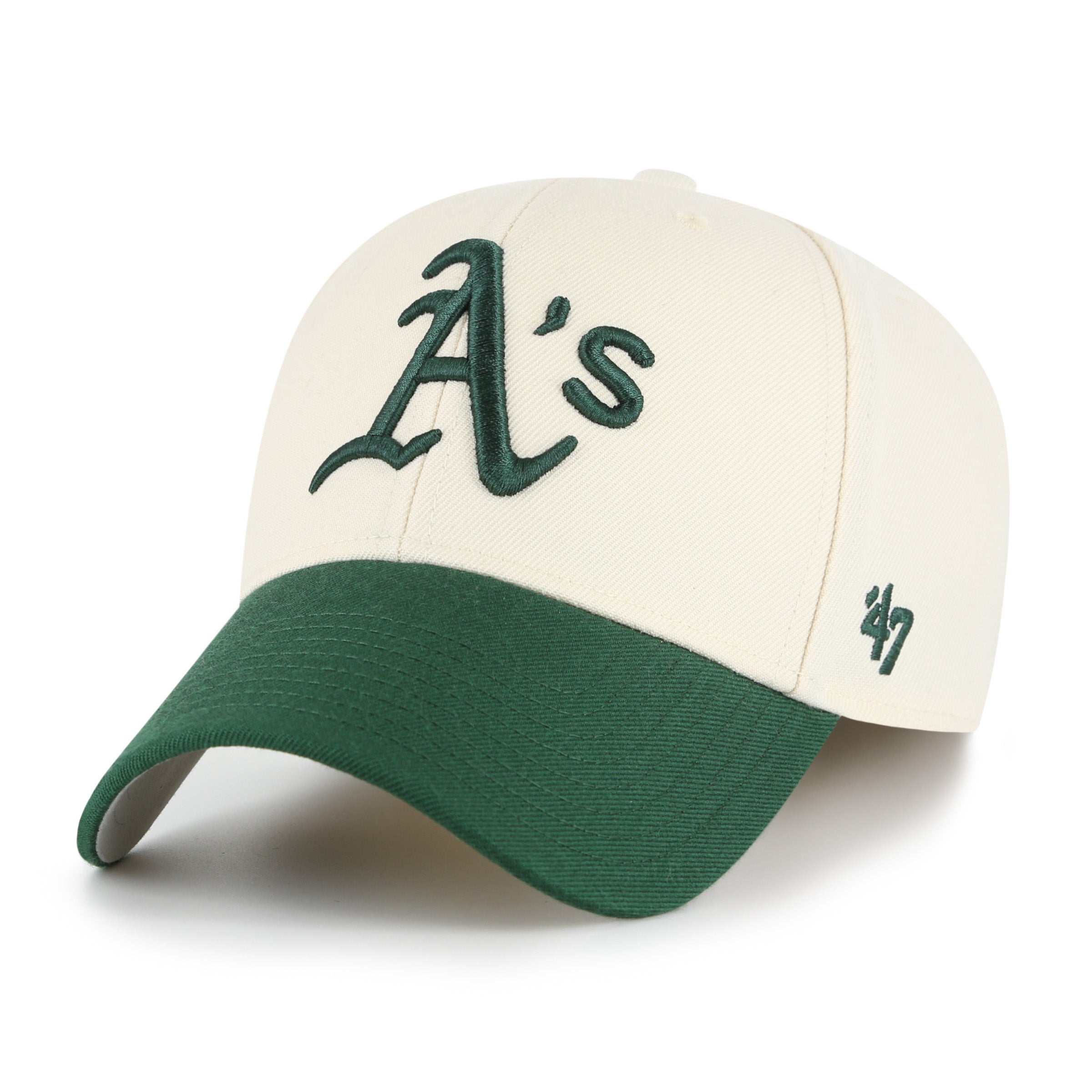 Oakland Athletics Two Tone ‘47 MVP Beige Cap