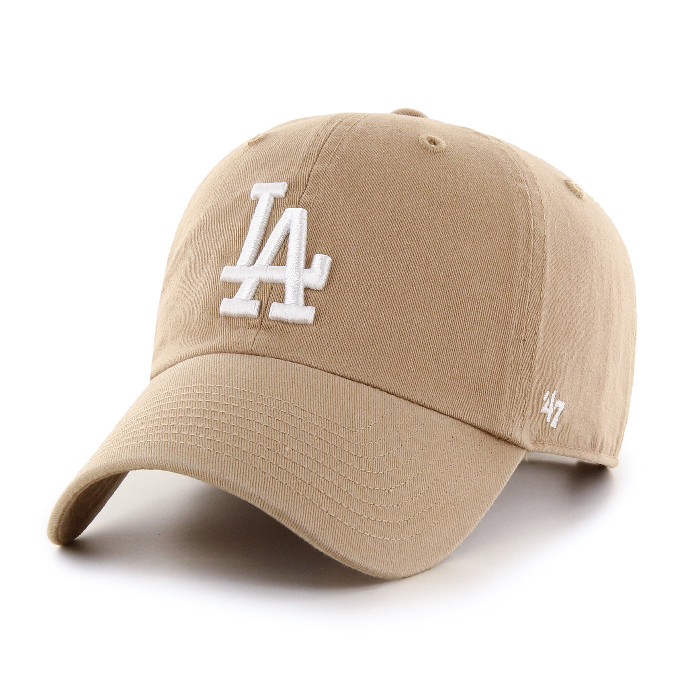 Los Angeles Dodgers '47 CLEAN UP Khaki Cap