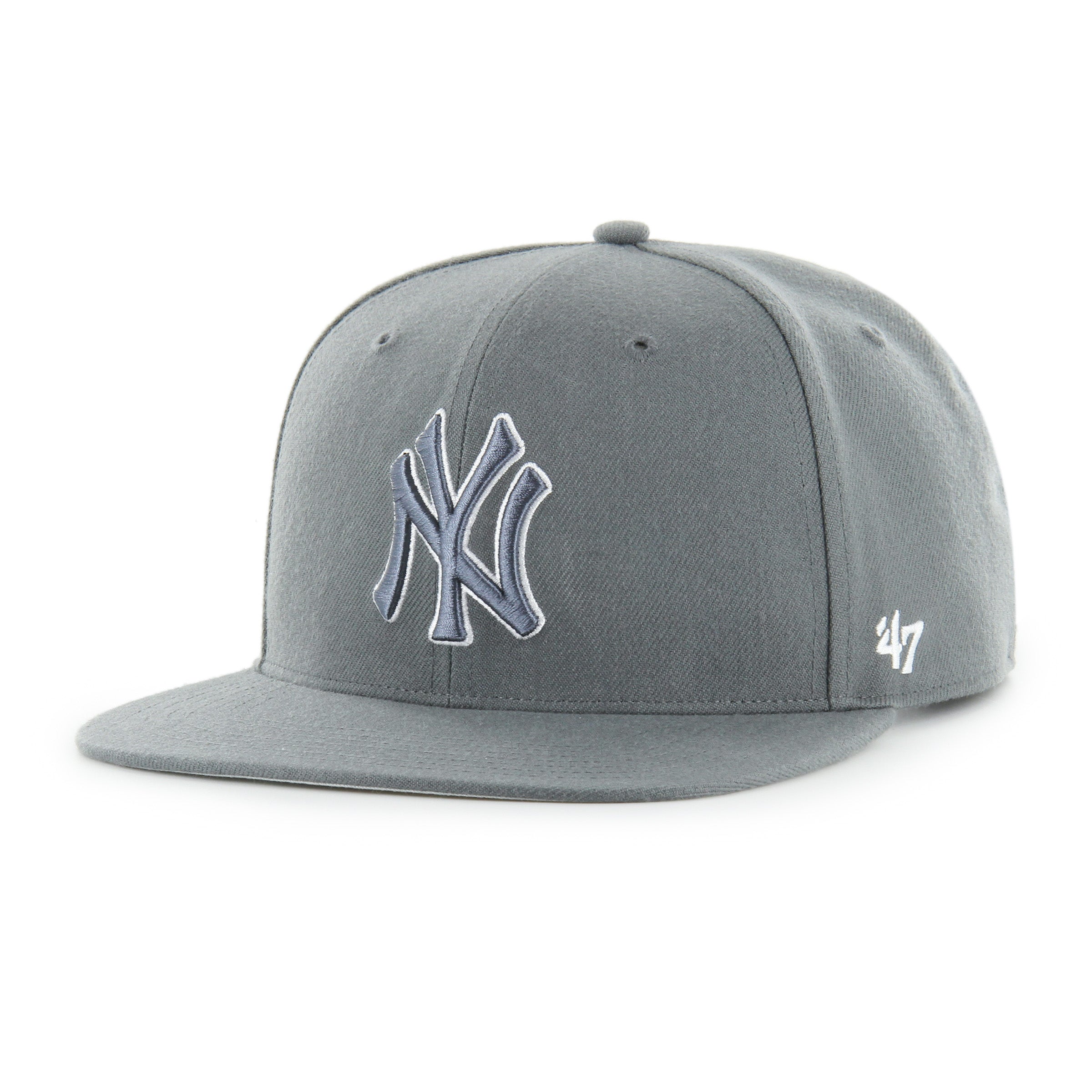 New York Yankees No Shot ’47 CAPTAIN Charcoal Cap