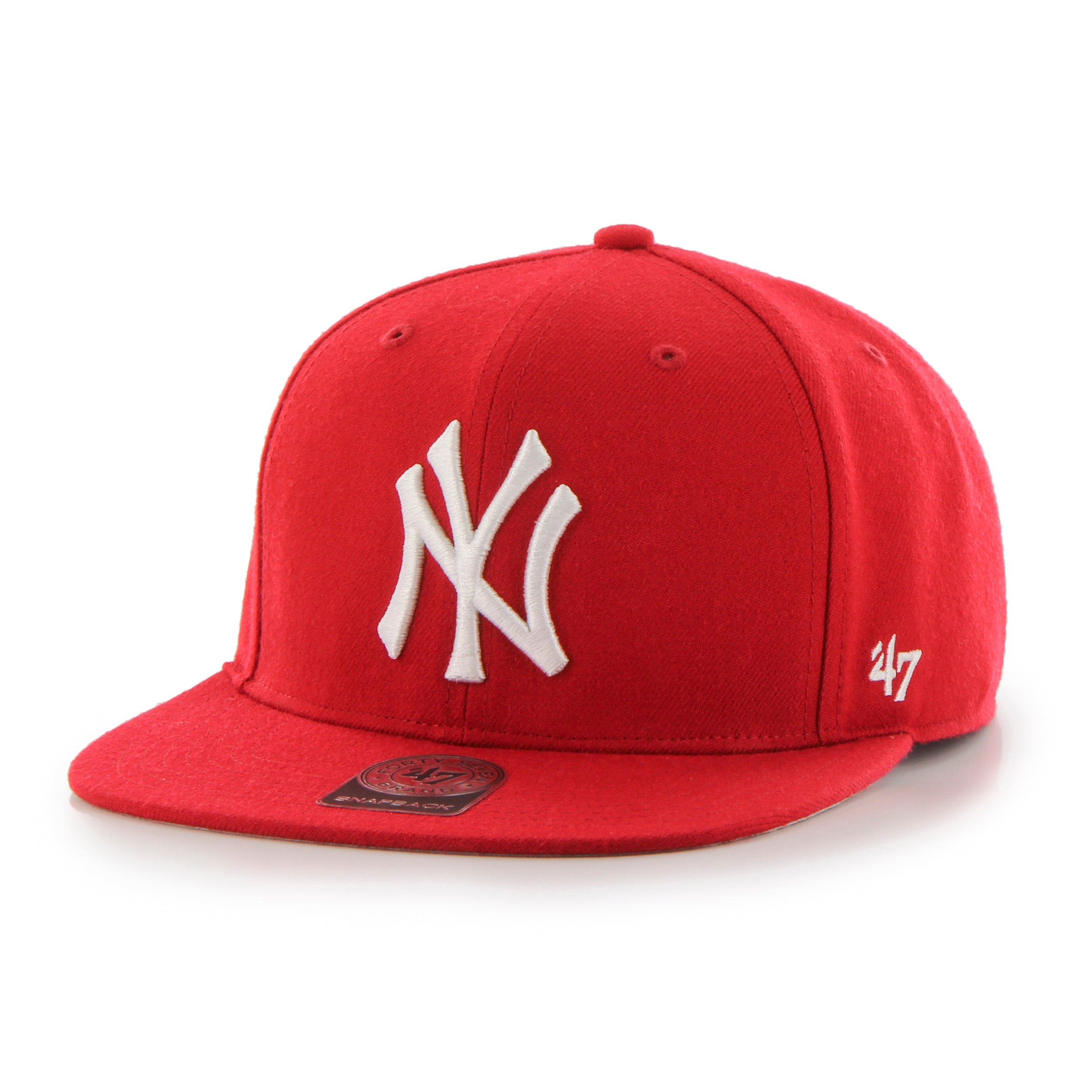 New York Yankees No Shot '47 CAPTAIN Red Cap