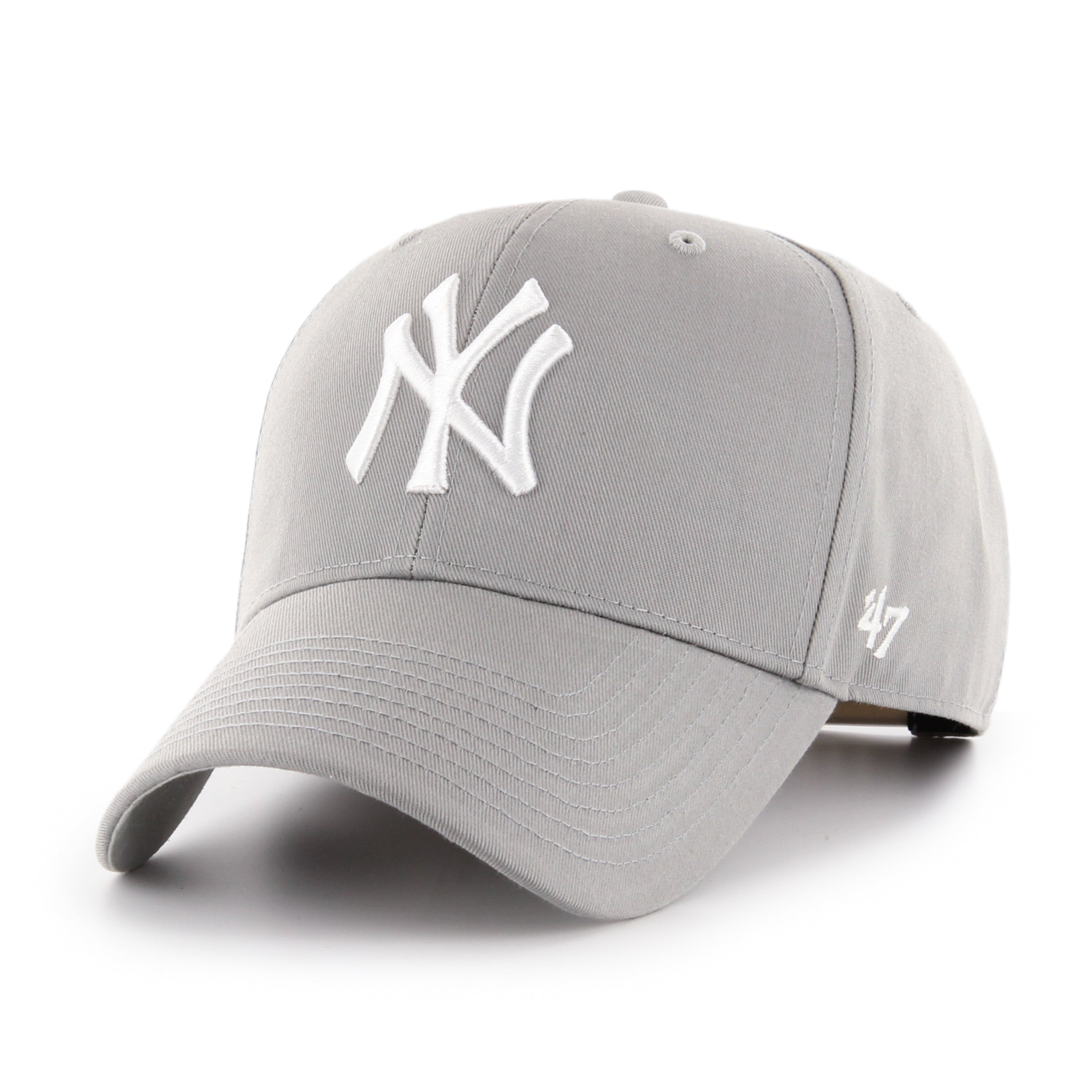 New York Yankees Raised Basic '47 MVP Grey Cap