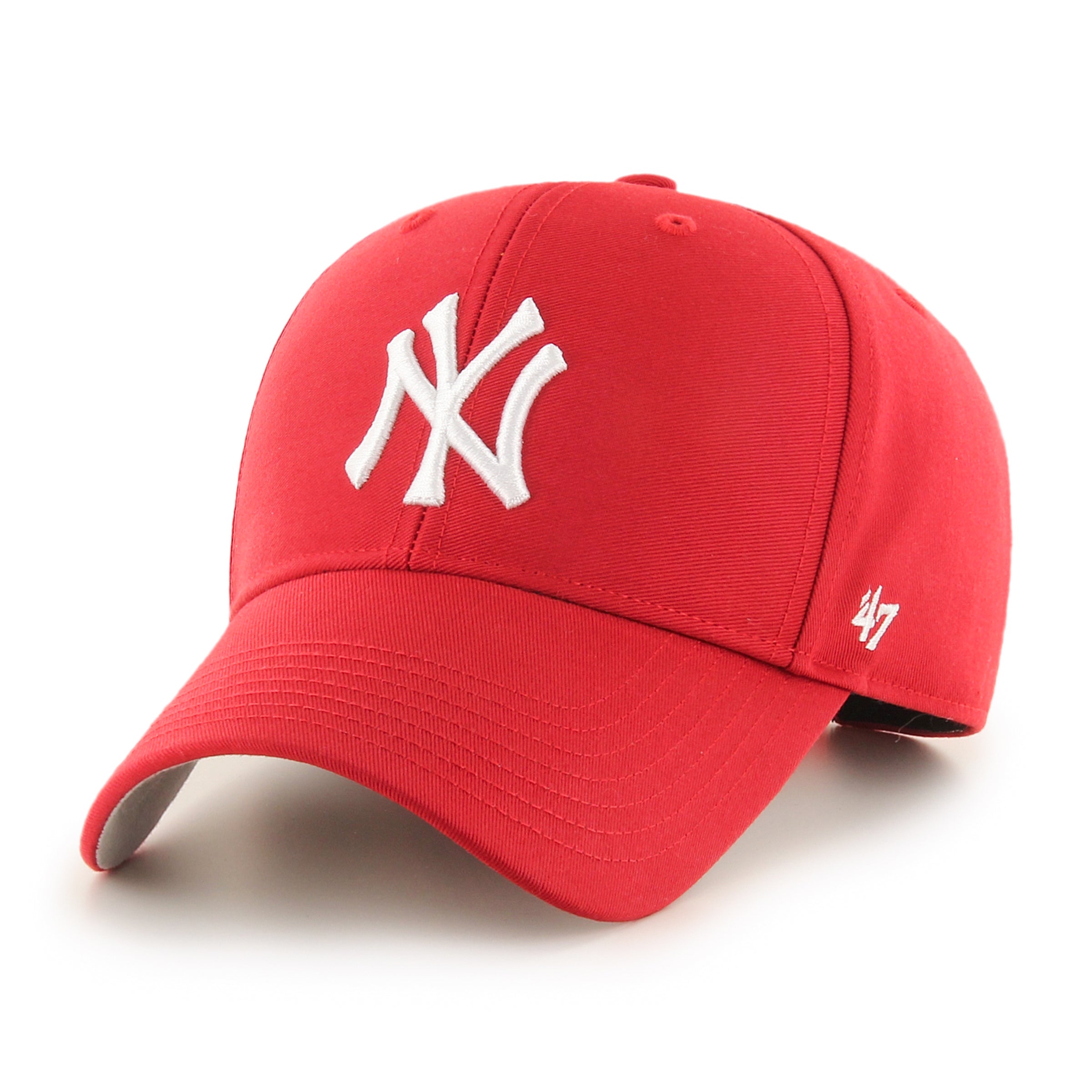 New York Yankees Raised Basic '47 MVP Red Cap
