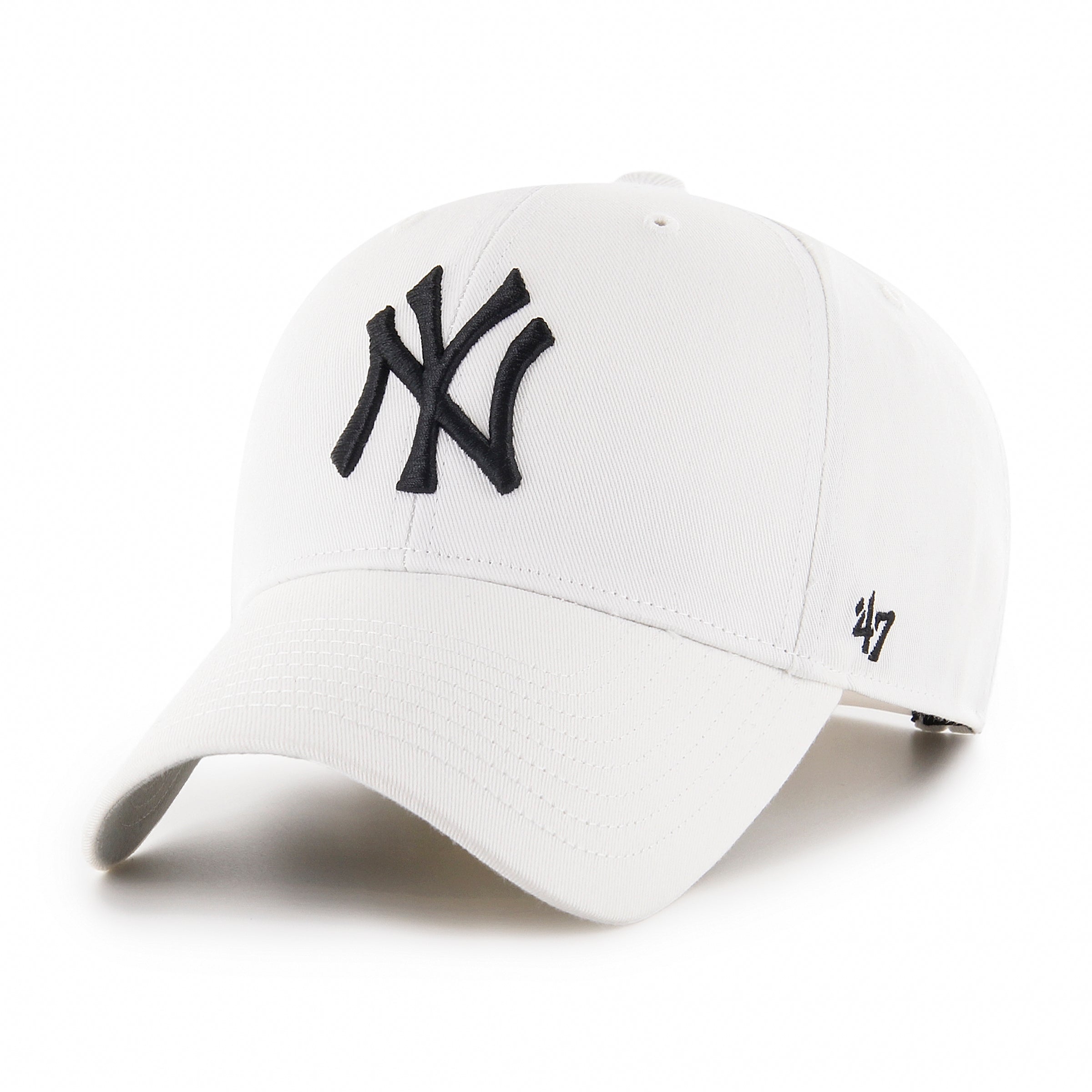 New York Yankees Raised Basic '47 MVP White Cap