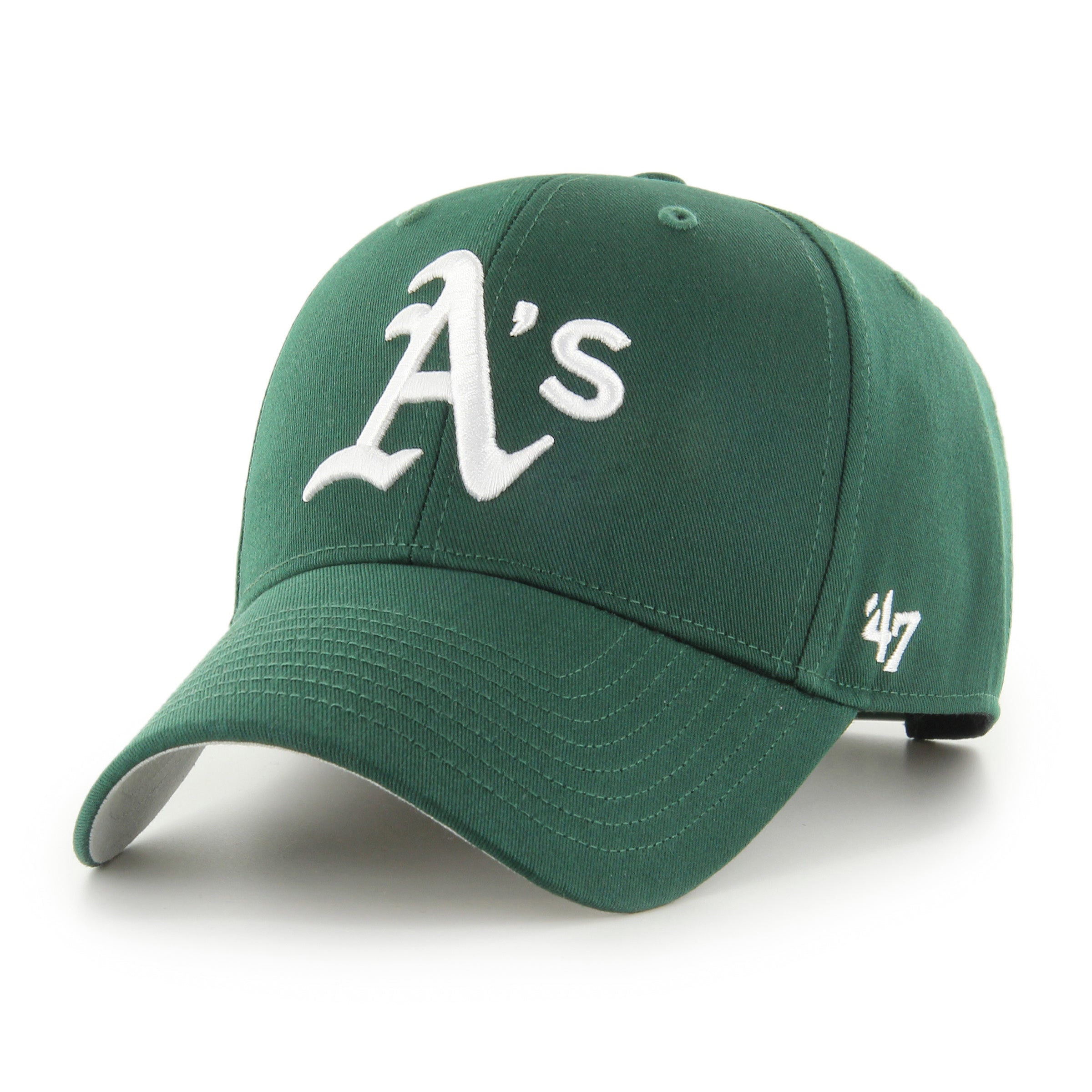 Oakland Athletics Raised Basic '47 MVP Dark Green Cap