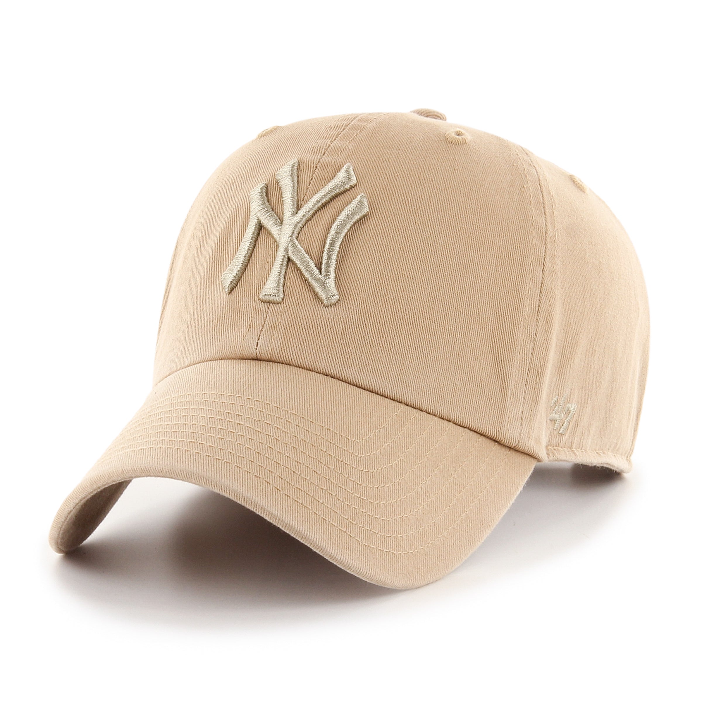 New York Yankees '47 CLEAN UP Khaki Cap