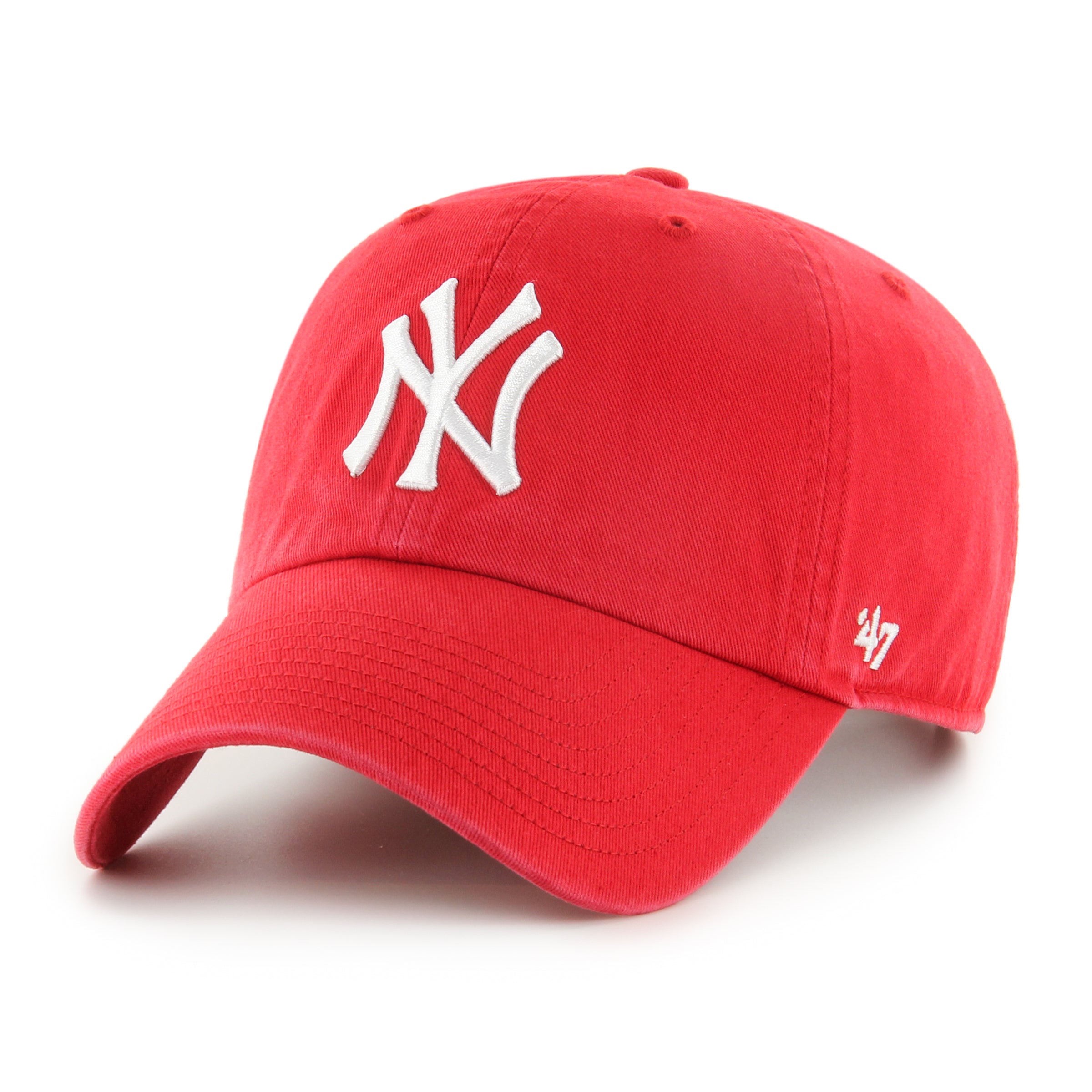 New York Yankees '47 CLEAN UP Red Cap