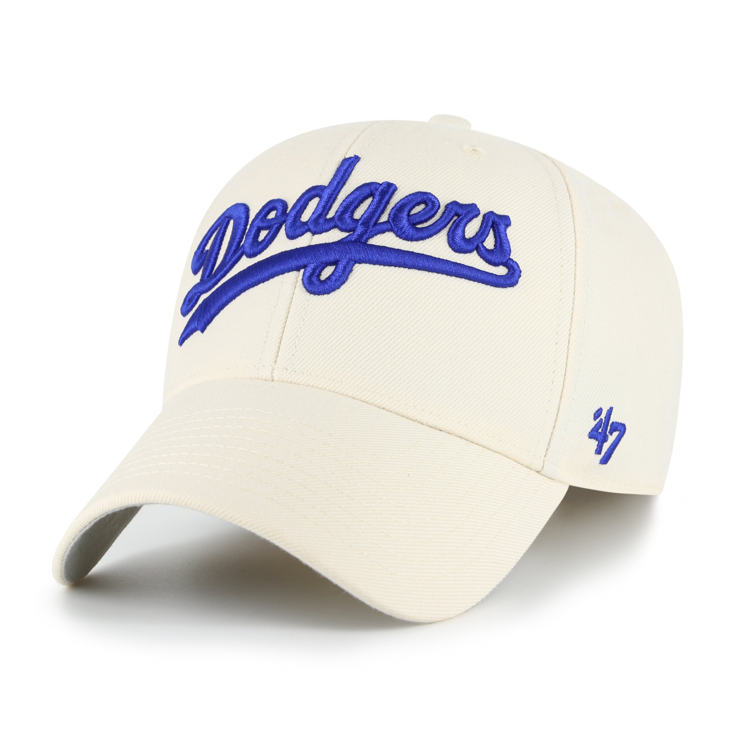 LA Dodgers Script ’47 MVP Beige Cap