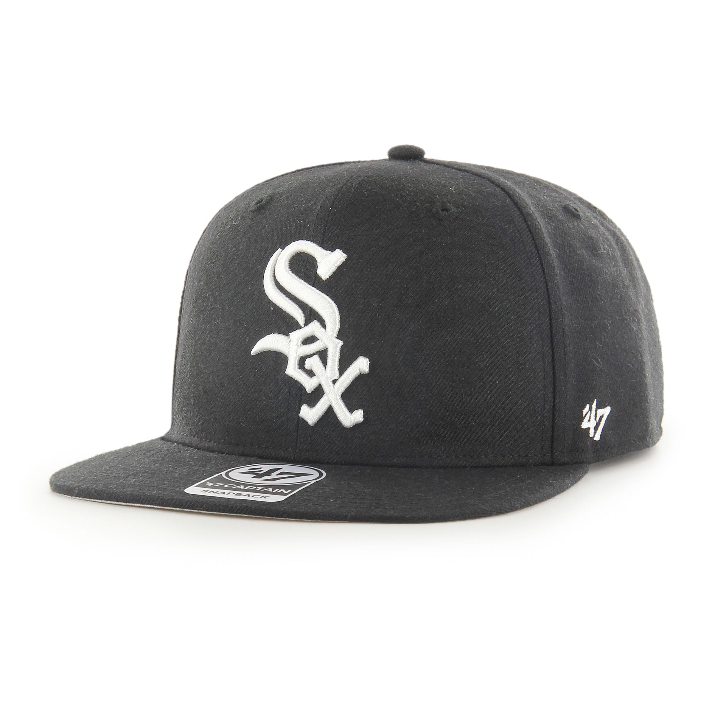 Chicago White Sox Sure Shot '47 CAPTAIN Black Cap