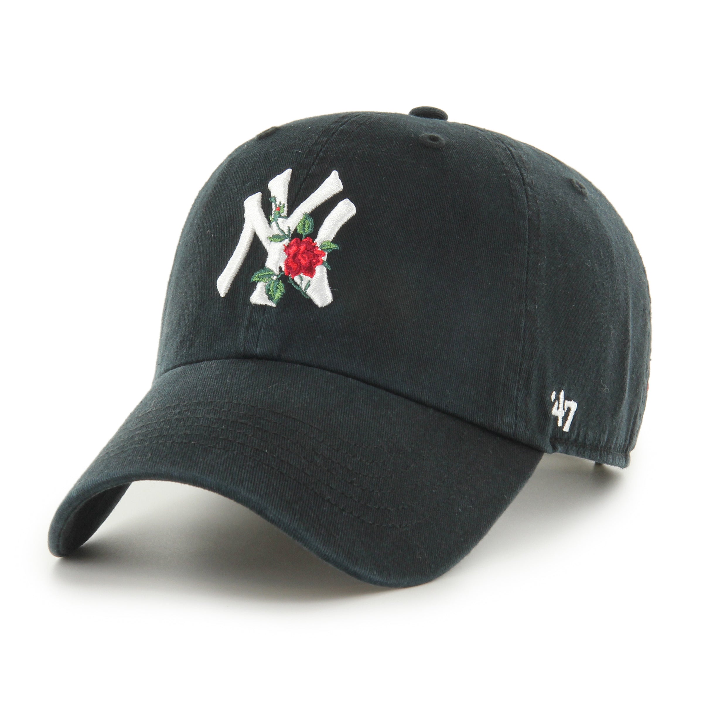 New York Yankees Thorn '47 CLEAN UP Black Cap