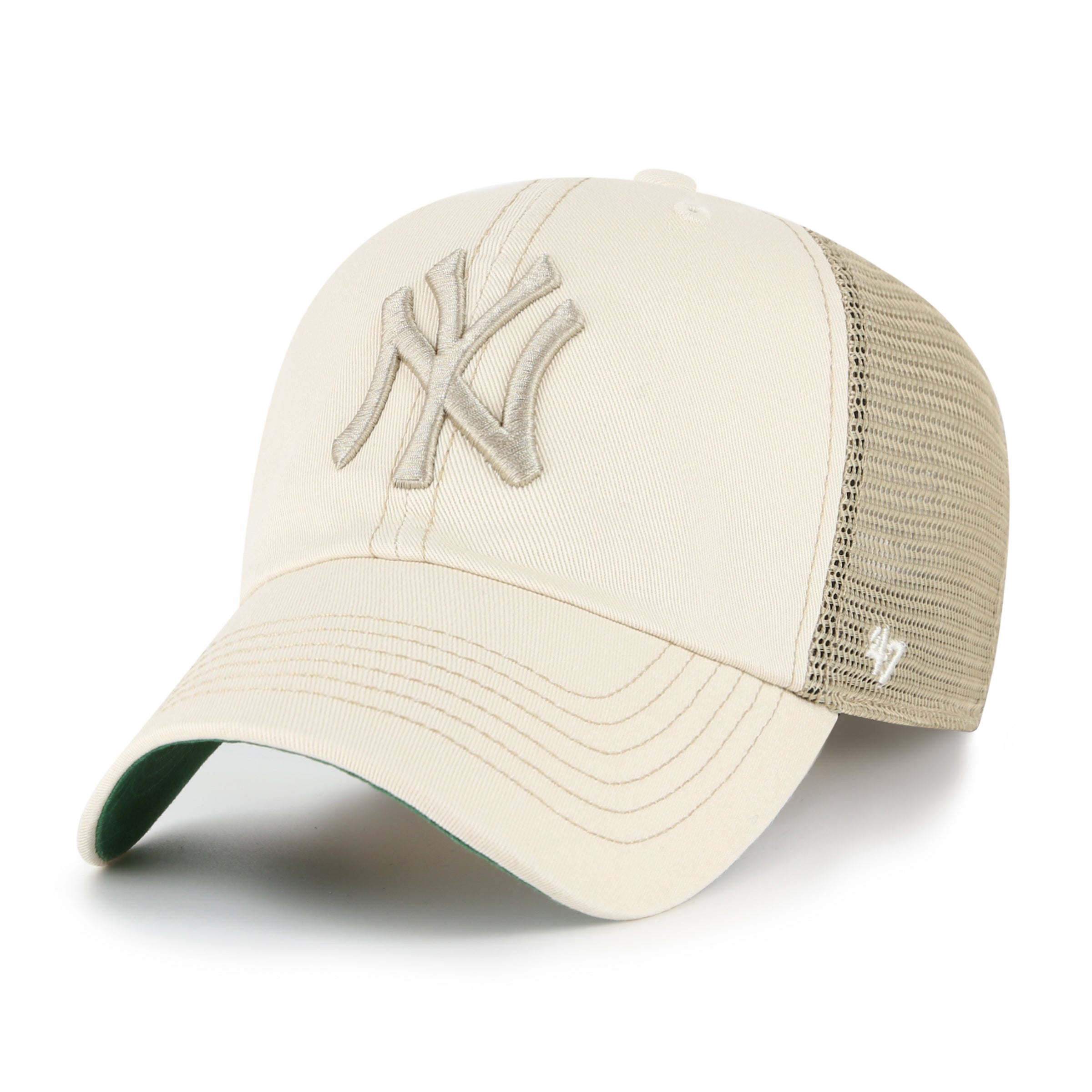 New York Yankees Trawler ’47 CLEAN UP Beige Cap
