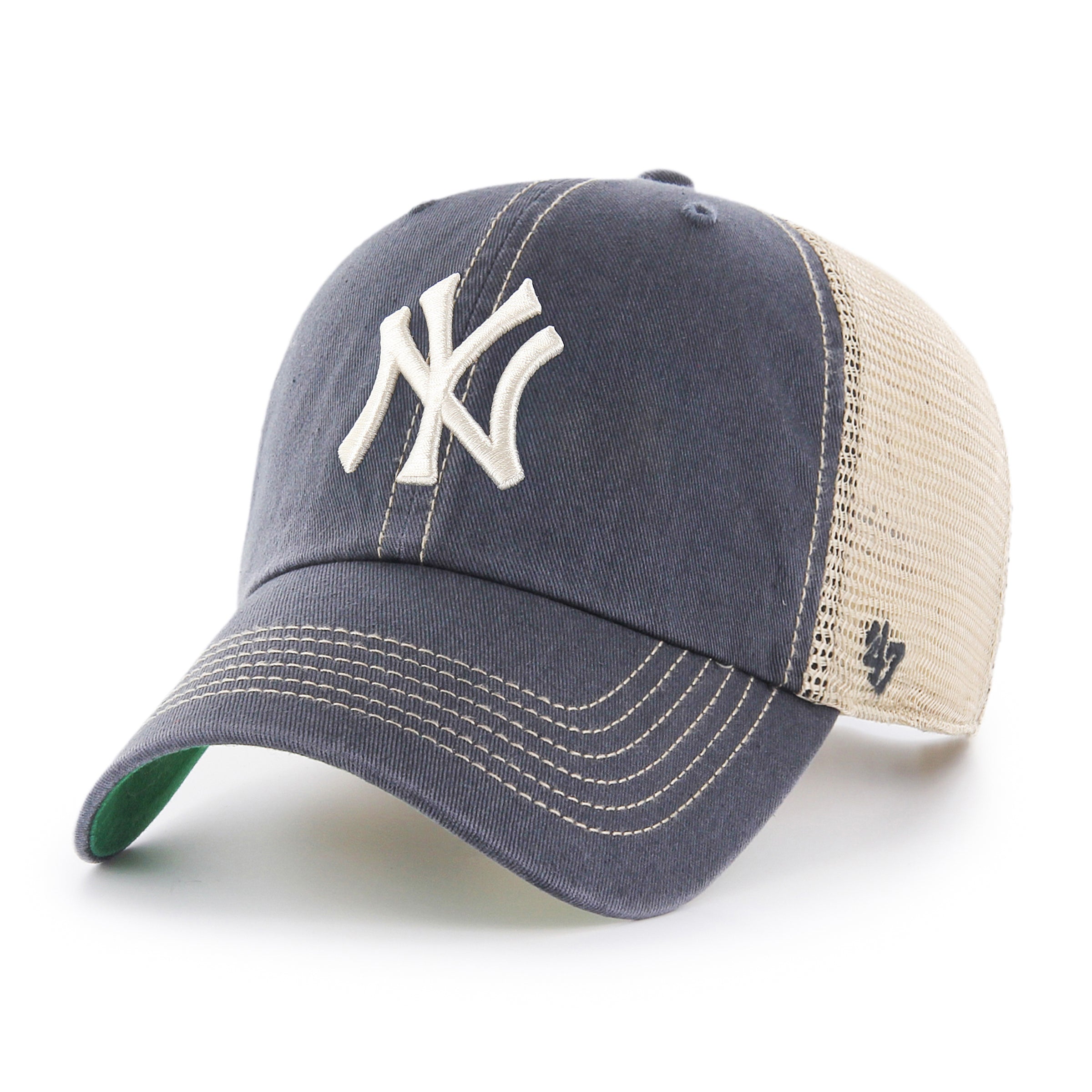 New York Yankees Trawler '47 CLEAN UP Vintage Navy Cap