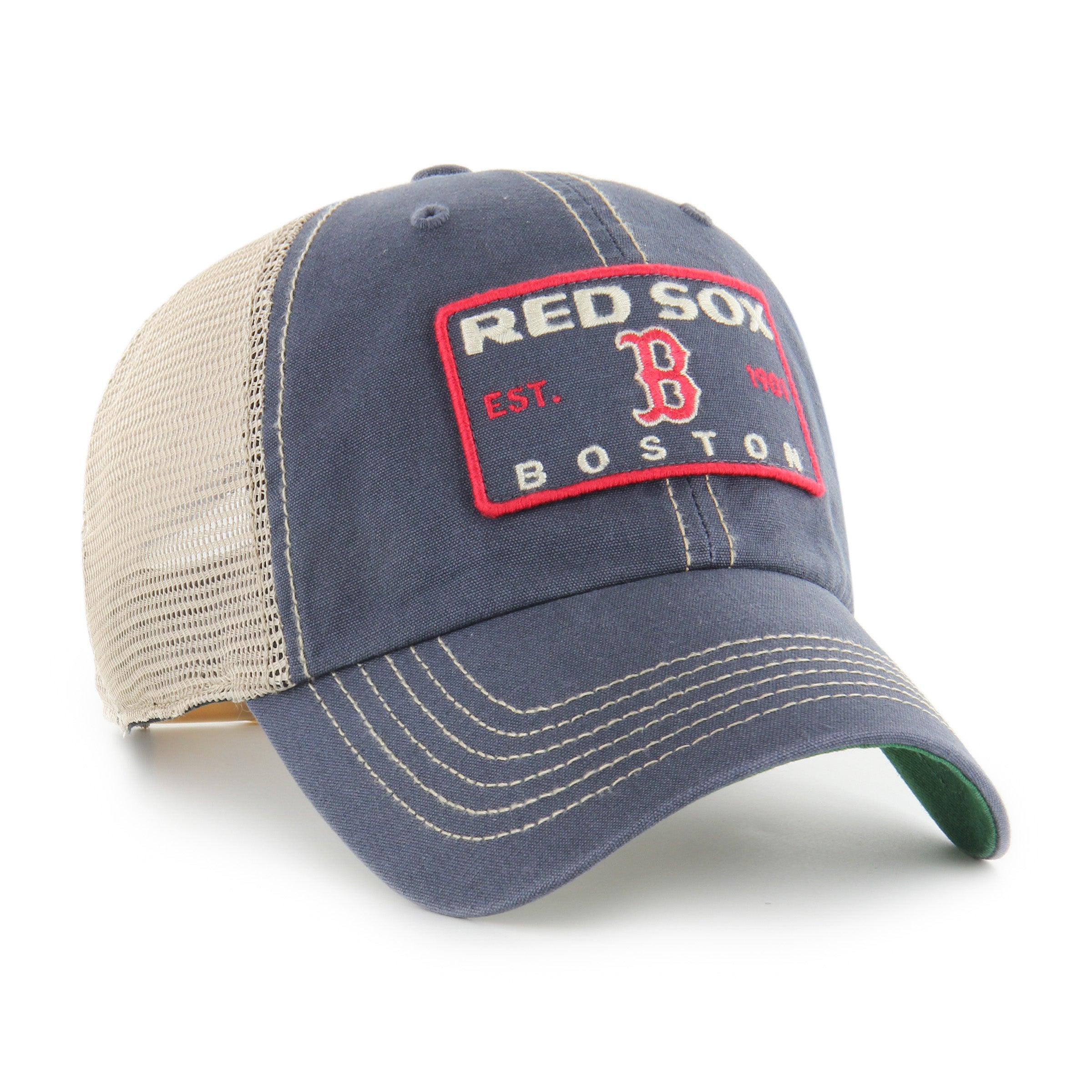 Boston Red Sox Wabash ’47 CLEAN UP Vintage Navy Cap