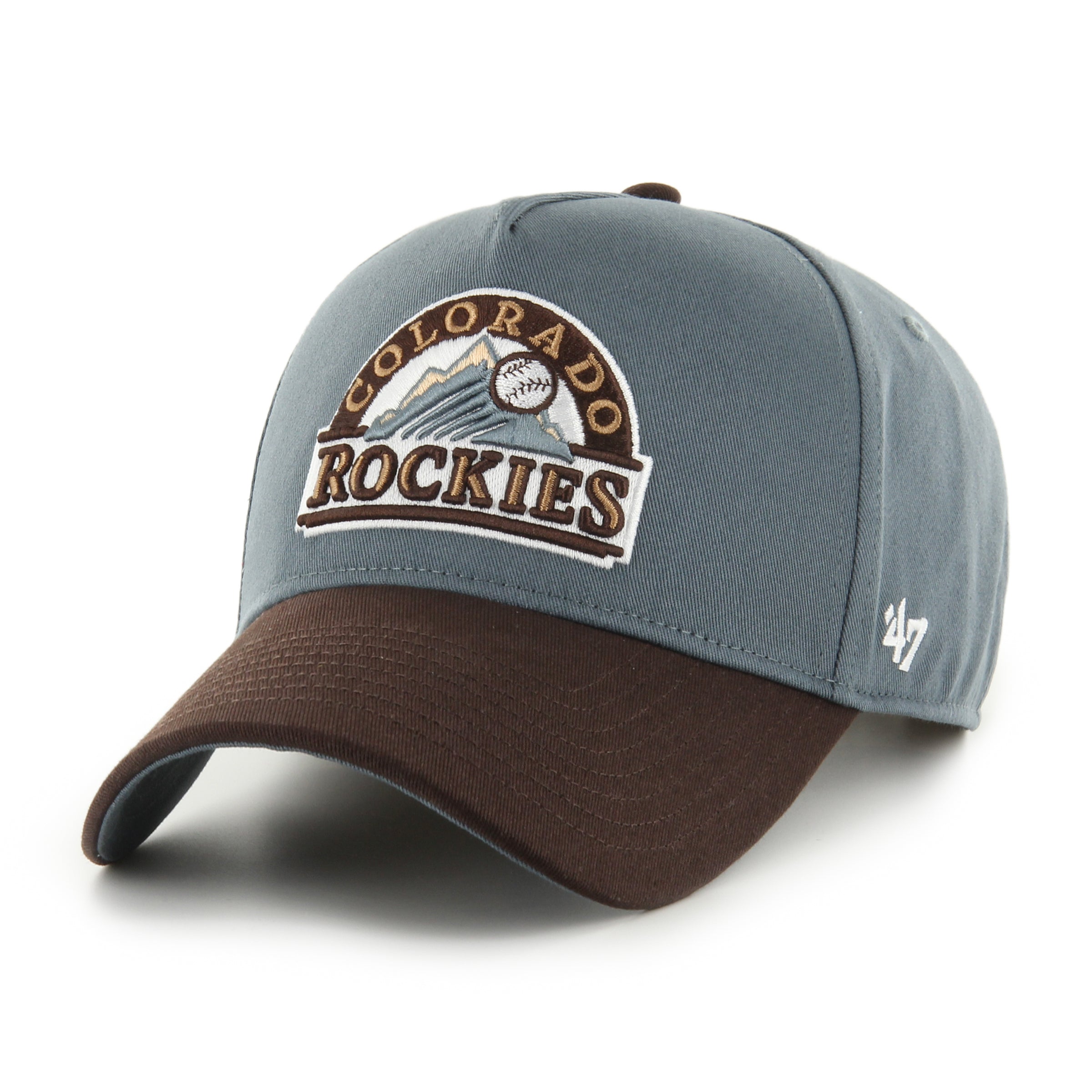 Colorado Rockies Sure Shot TT Cotton ’47 MVP DT Basalt Cap