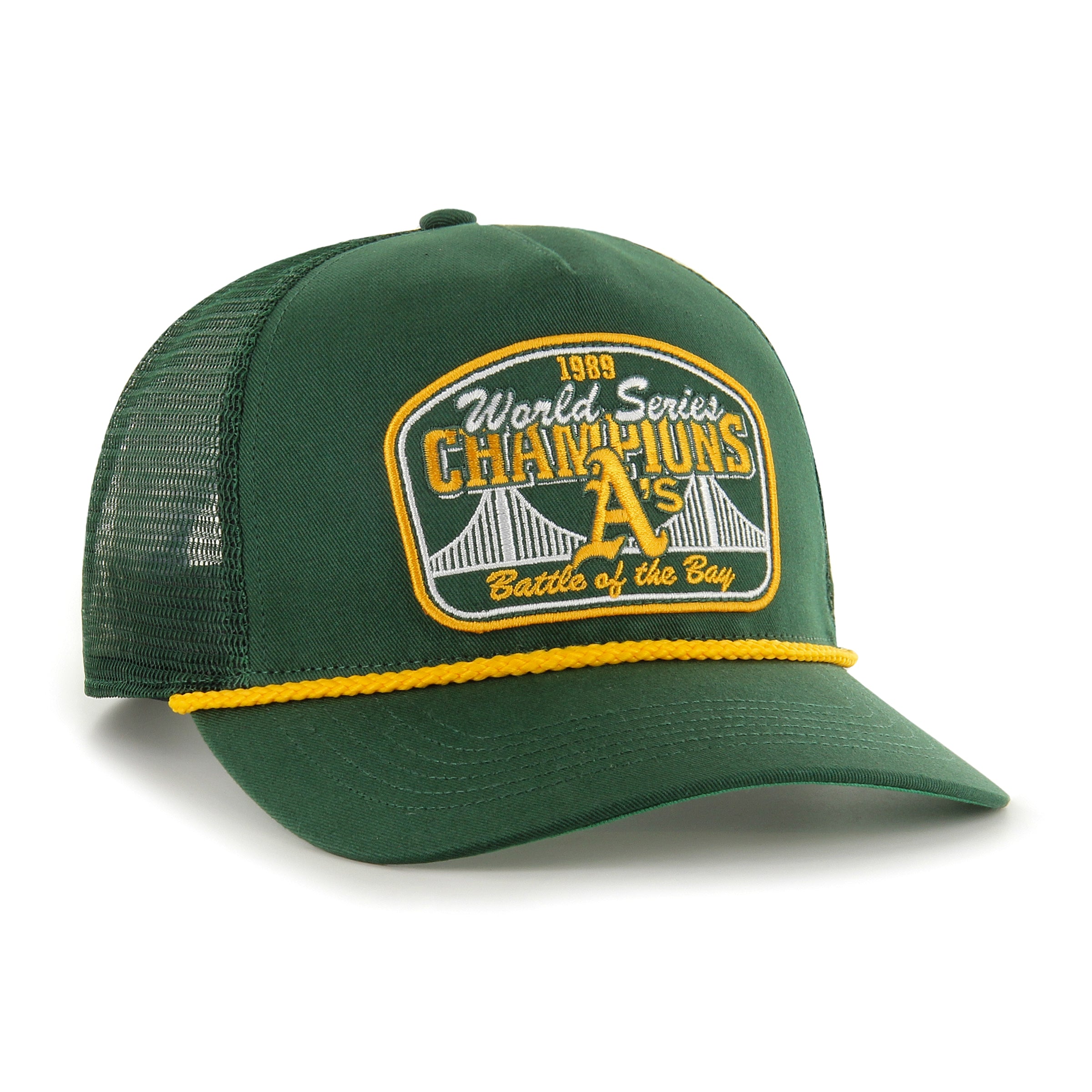 Oakland Athletics Champ Patch ’47 HITCH Dark Green Cap