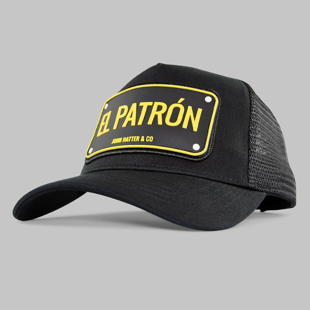 El Patron Black Trucker Cap