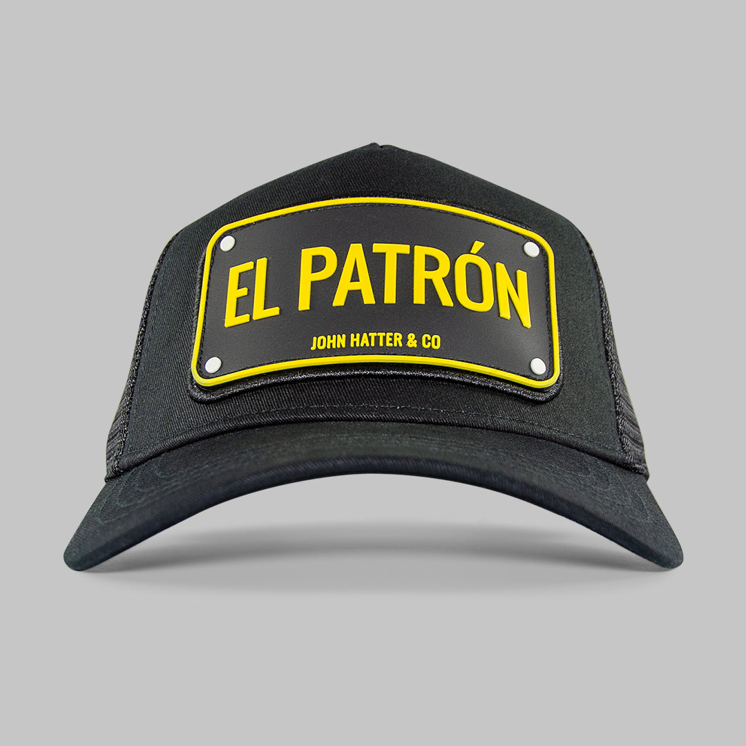 El Patron Black Trucker Cap