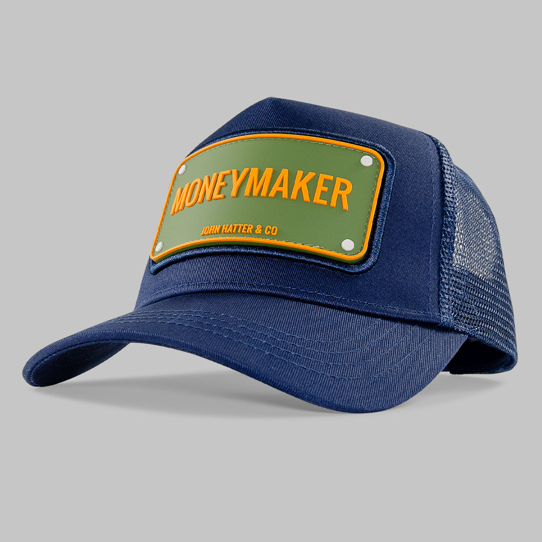 Money Maker Navy Trucker Cap