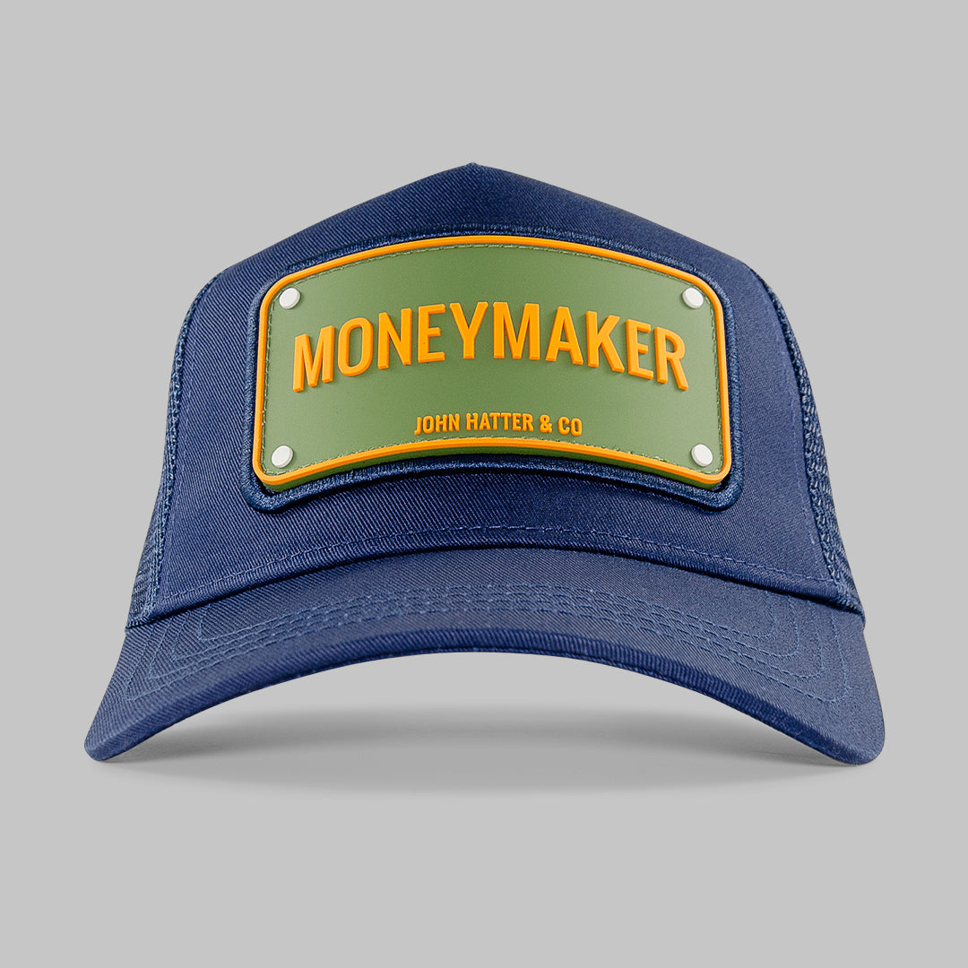 Money Maker Navy Trucker Cap