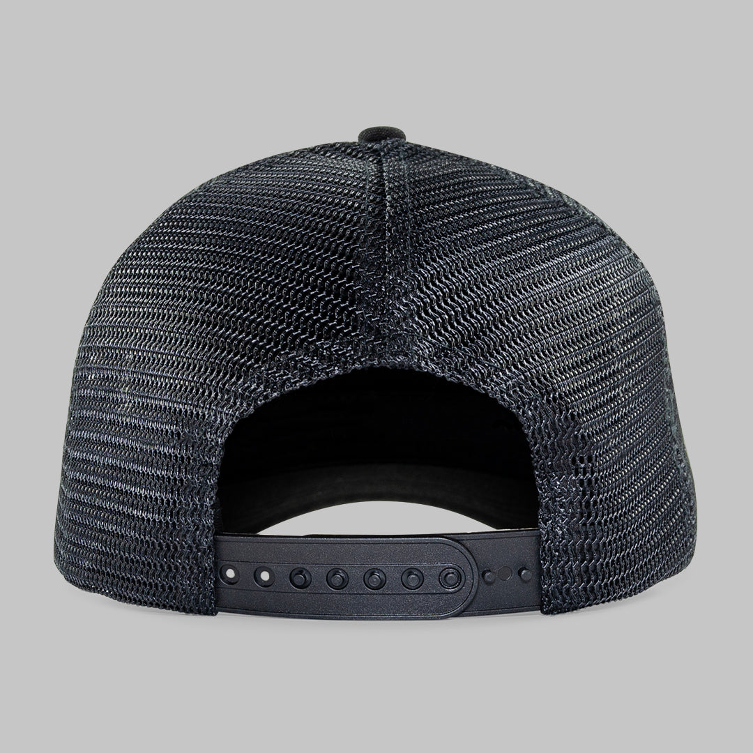 No Pain No Gain Black Trucker Cap