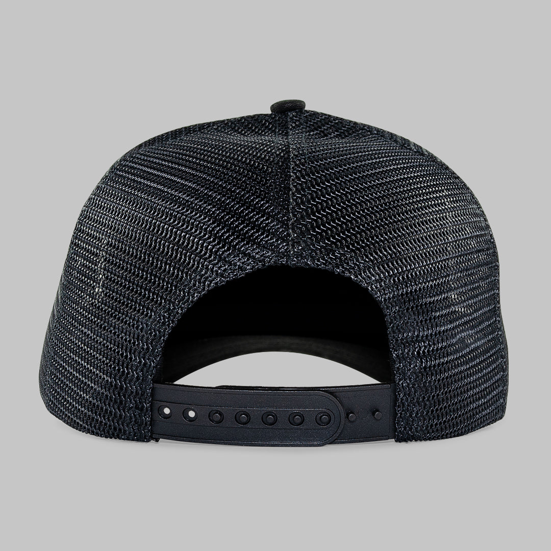 The Boss Black Trucker Cap