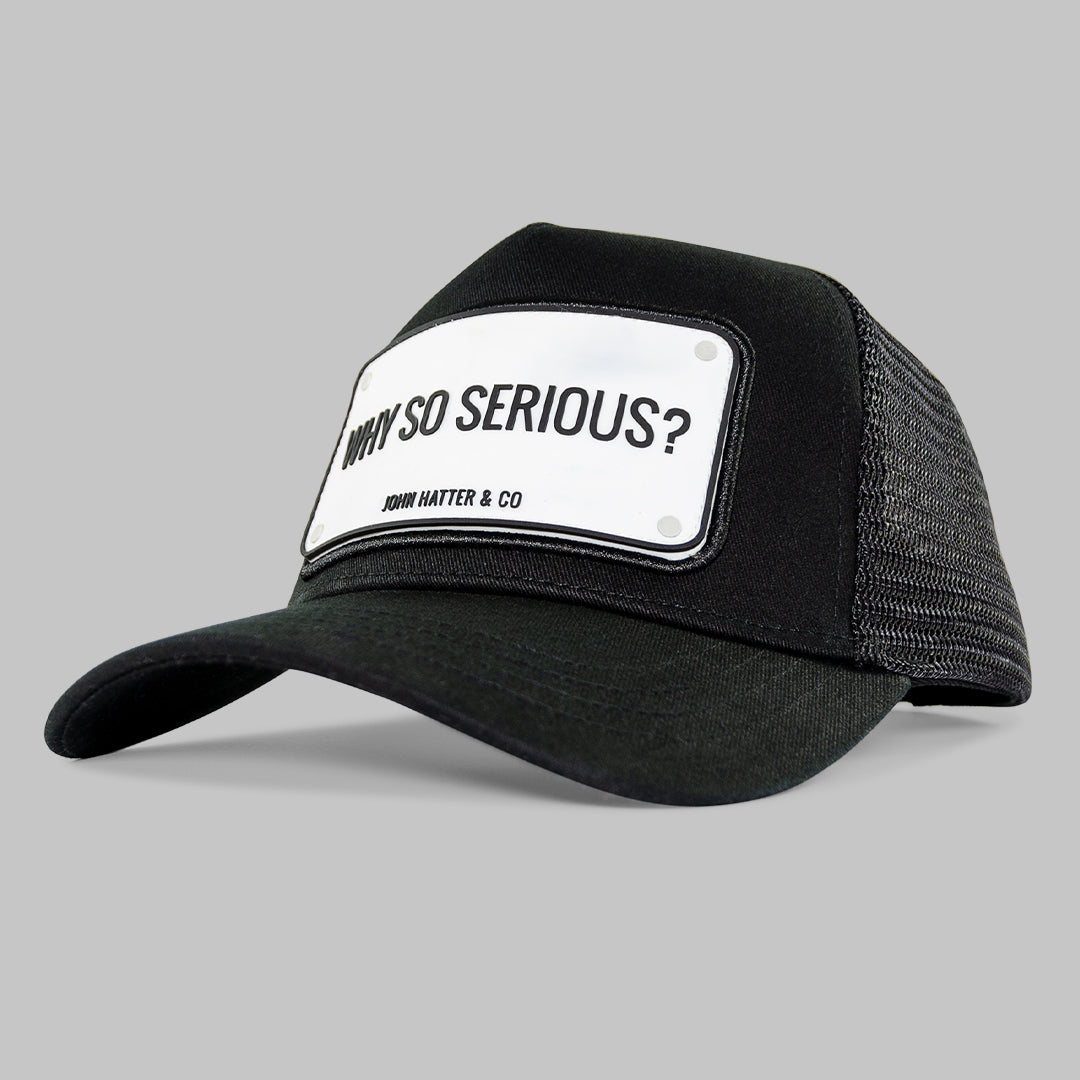 Why So Serious Black Trucker Cap