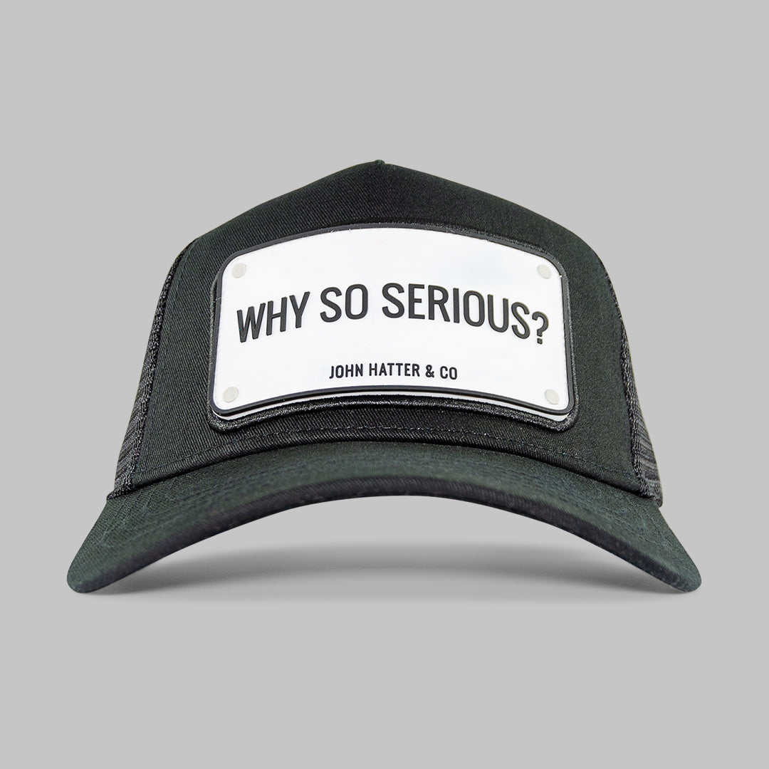 Why So Serious Black Trucker Cap